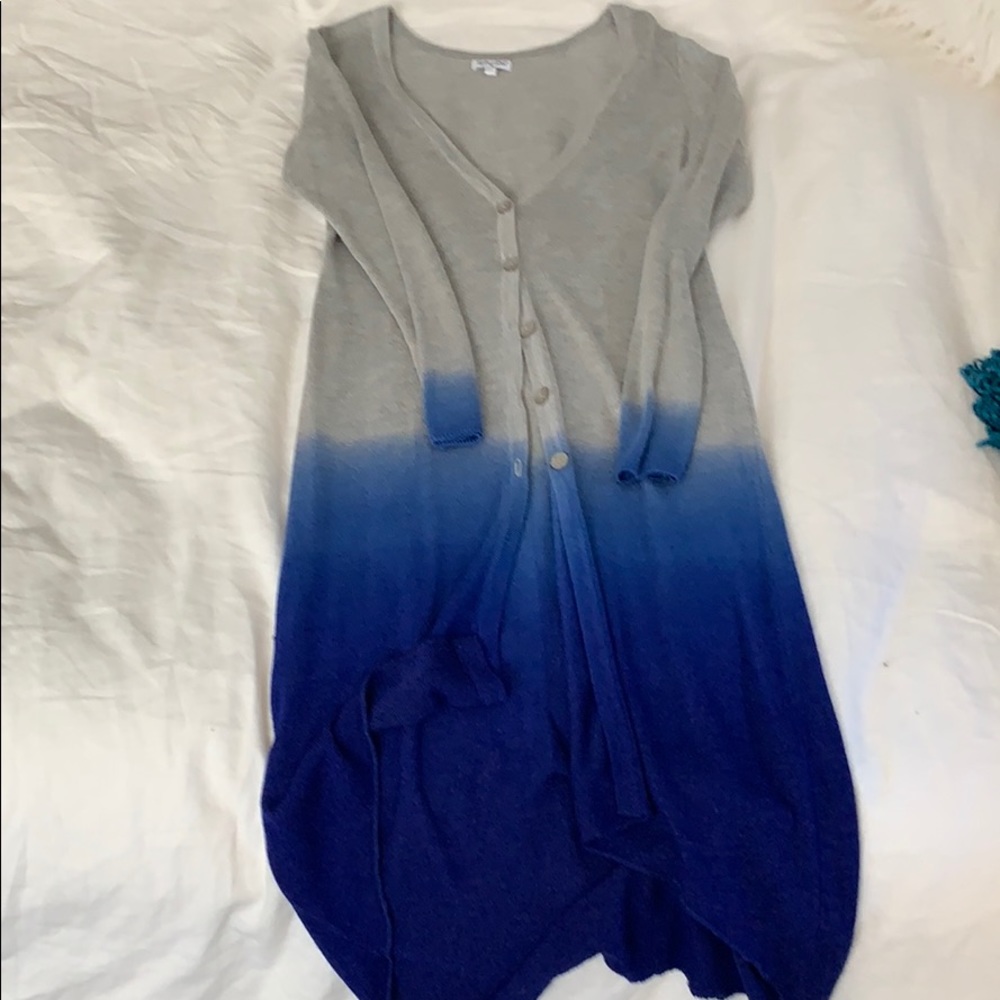 Long flowy cardigan